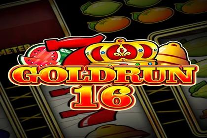 Goldrun 16 Online Slot Logo