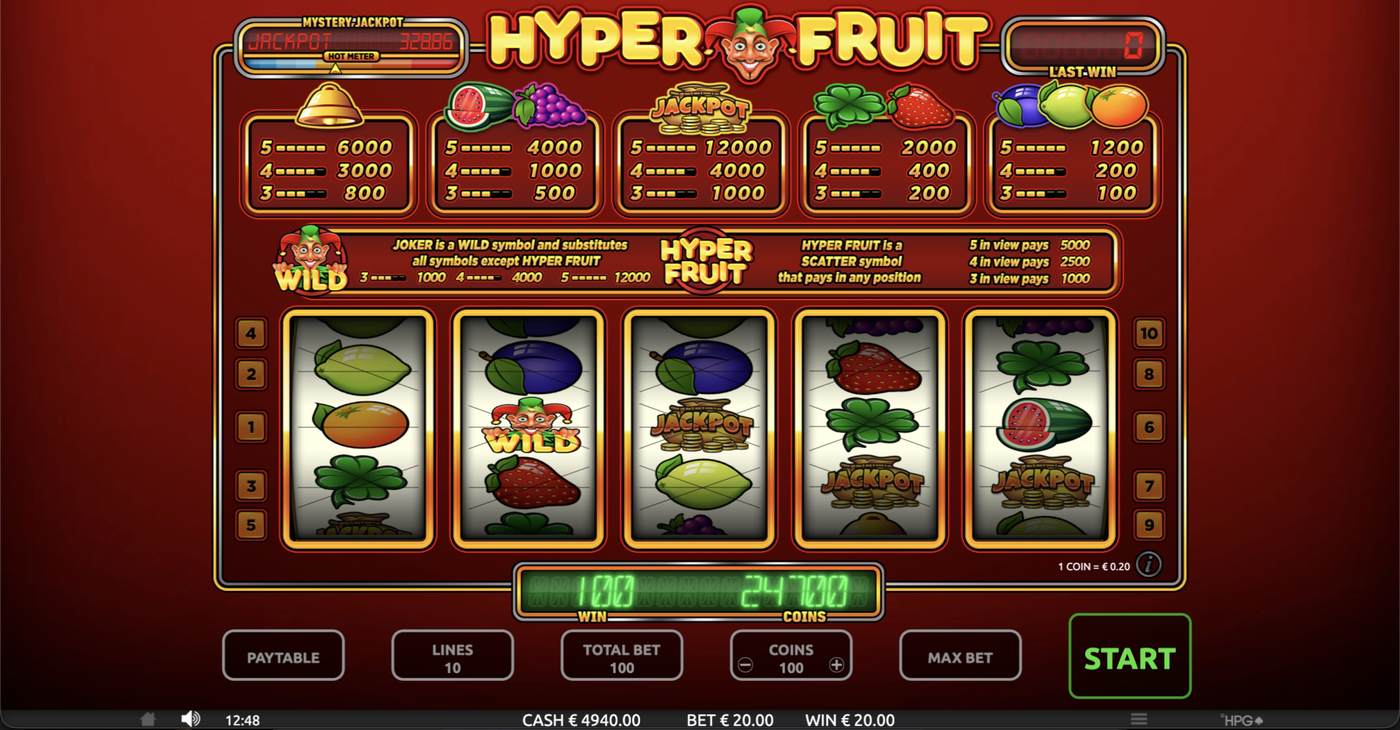 Hyper Fruit: image of winning