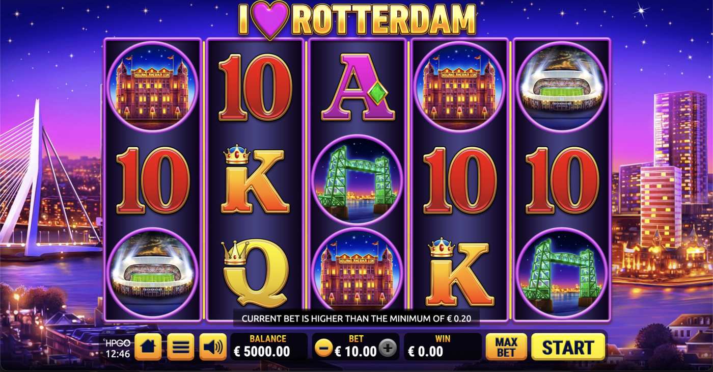 I Love Rotterdam: image of main menu