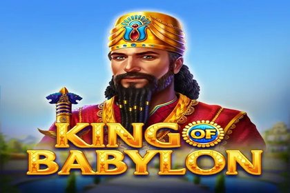 King of Babylon Online Slot Logo