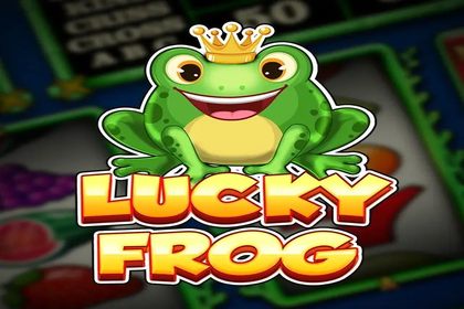 Lucky Frog Online Slot Logo