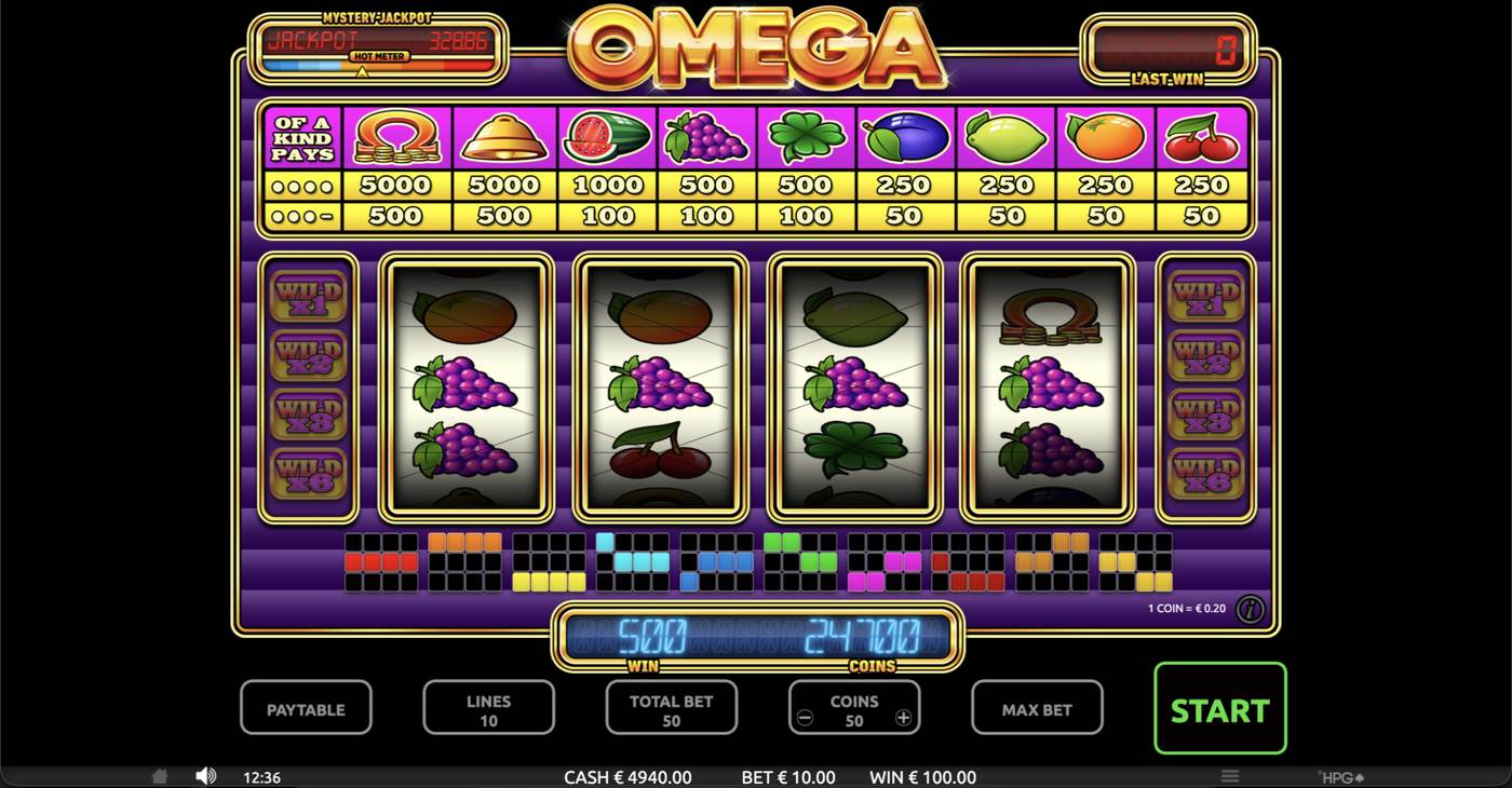 Omega: image of winning