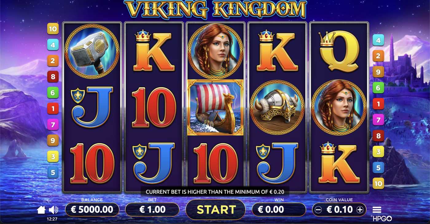 Viking Kingdom: image of main menu