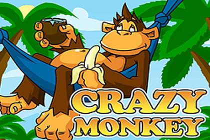 Crazy Monkey Online Slot Logo