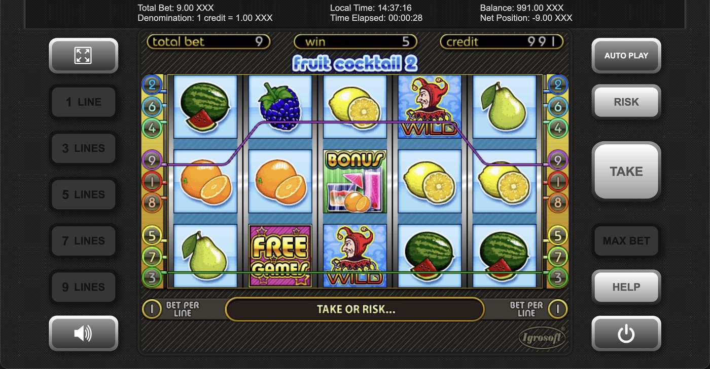 Fruit Cocktail 2: image of winning