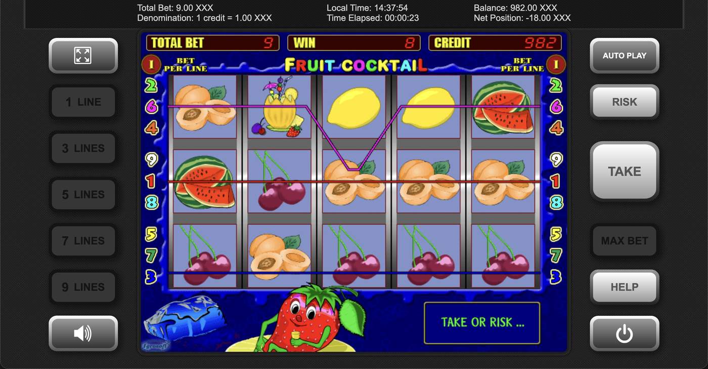 Fruit Cocktail: image of winning