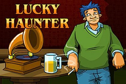 Lucky Haunter Online Slot Logo