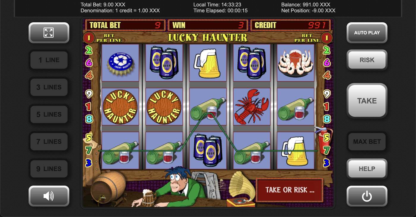 Lucky Haunter: image of winning