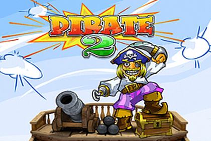 Pirate 2 Online Slot Logo