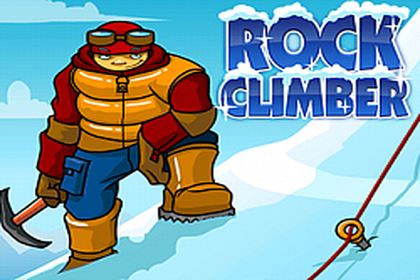 Rock Climber Online Slot Logo