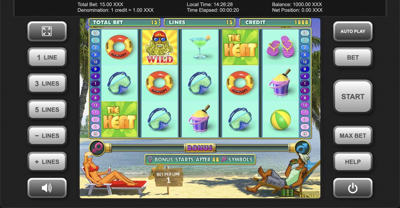 The Heat: image of main menu