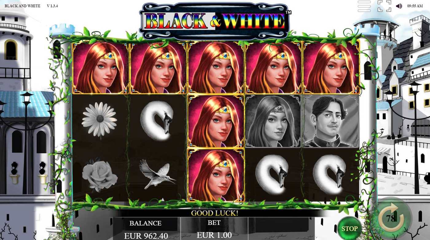 Black and White: image of main menu