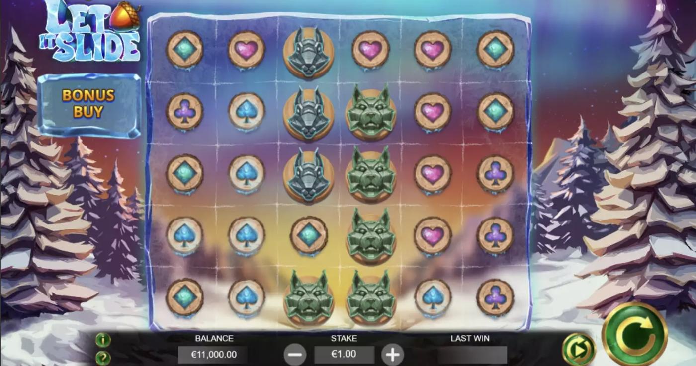 Let It Slide: image of main menu