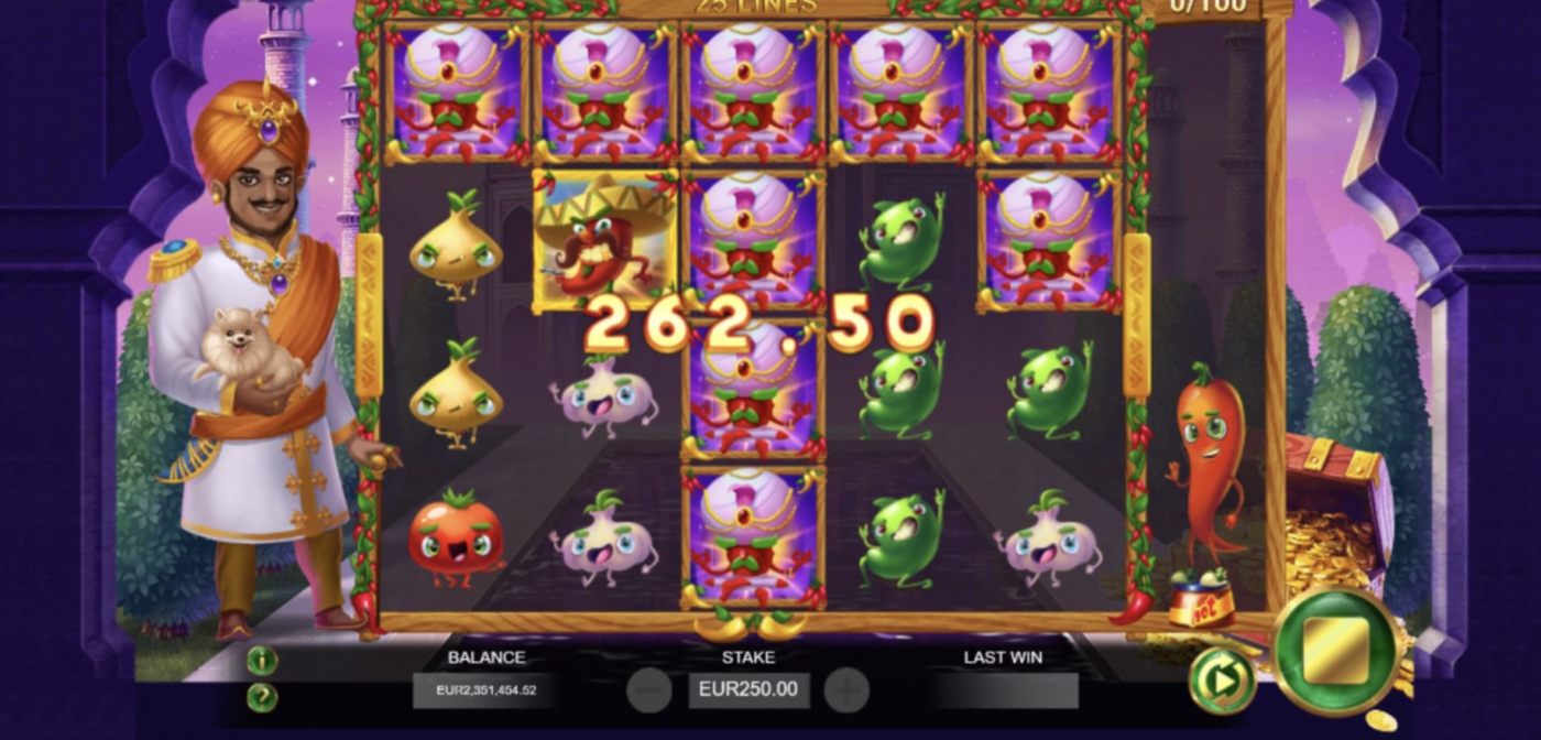 Red Hot Reels: image of winning