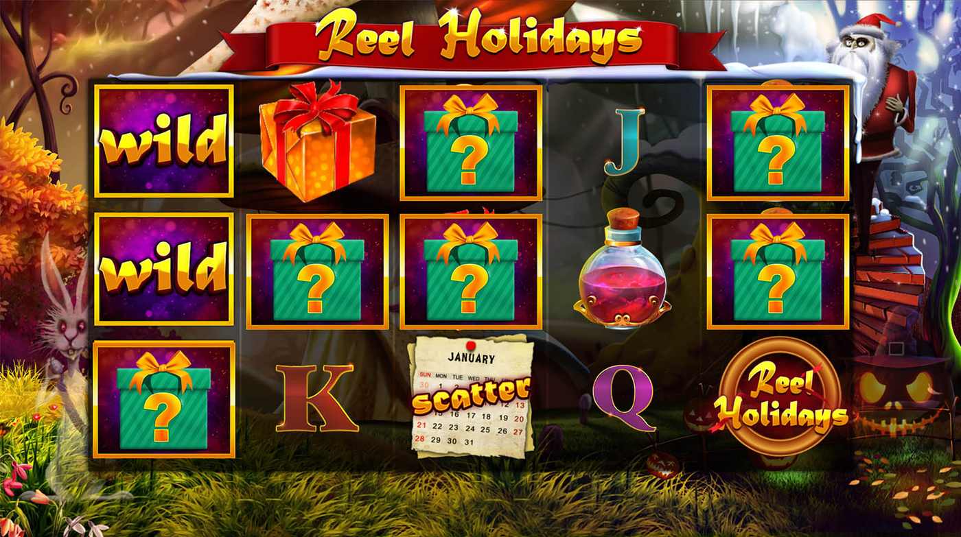 Reel Holidays: image of main menu