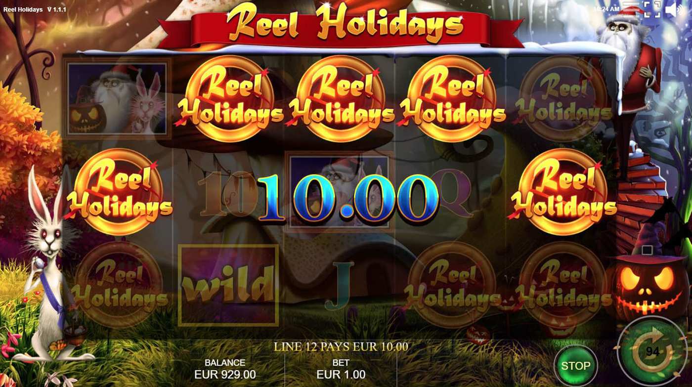Reel Holidays: image of winning