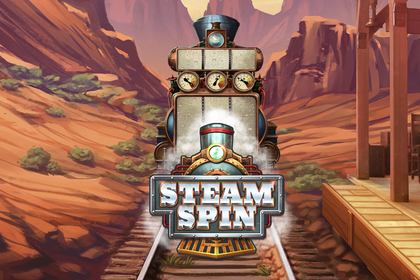 SteamSpin Online Slot Logo