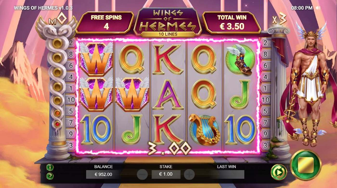 Wings of Hermes: image of winning