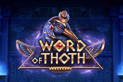 Word of Thoth Online Slot Logo