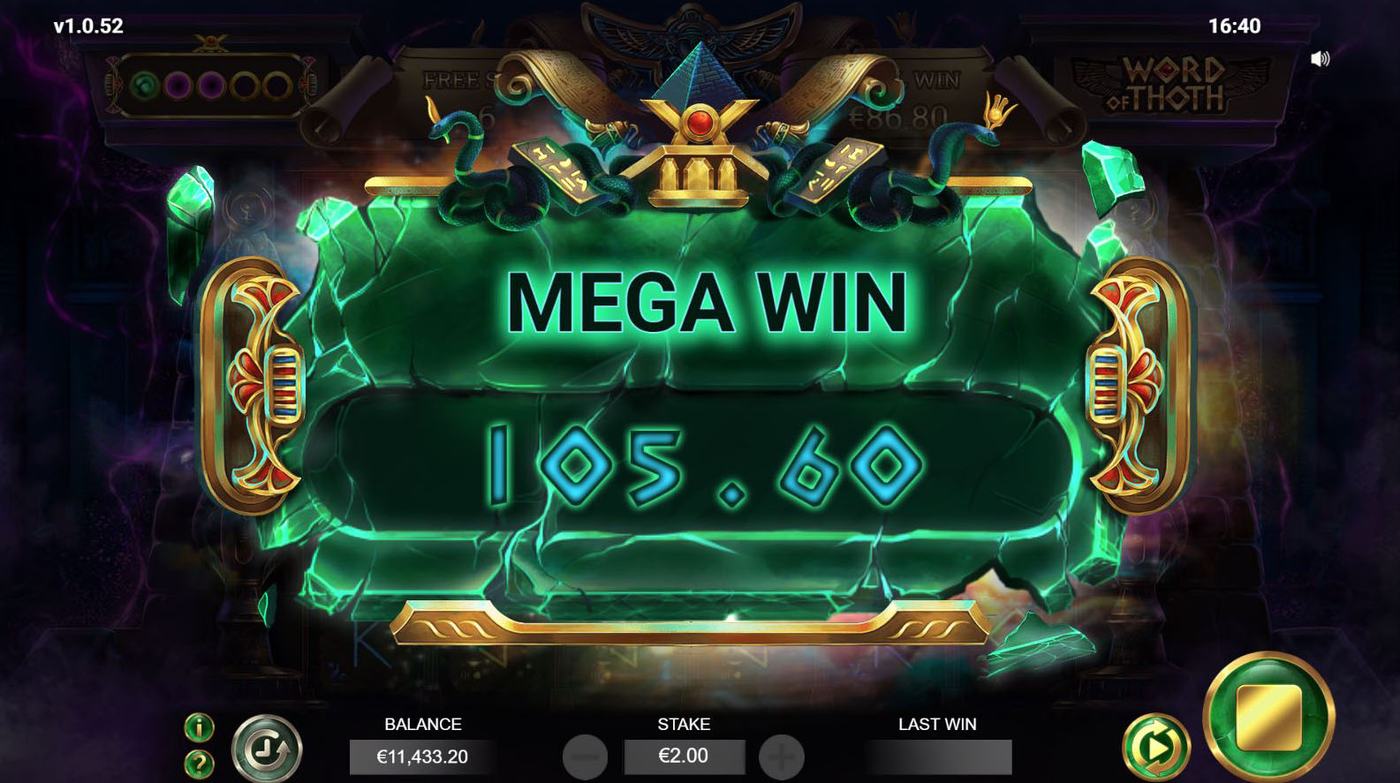 Word of Thoth: image of winning