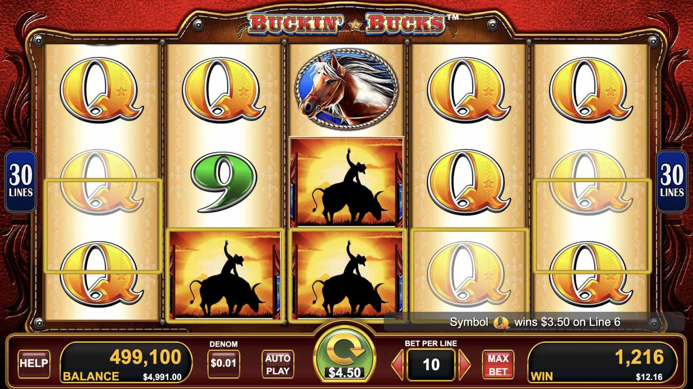 Buckin' Bucks: image of winning