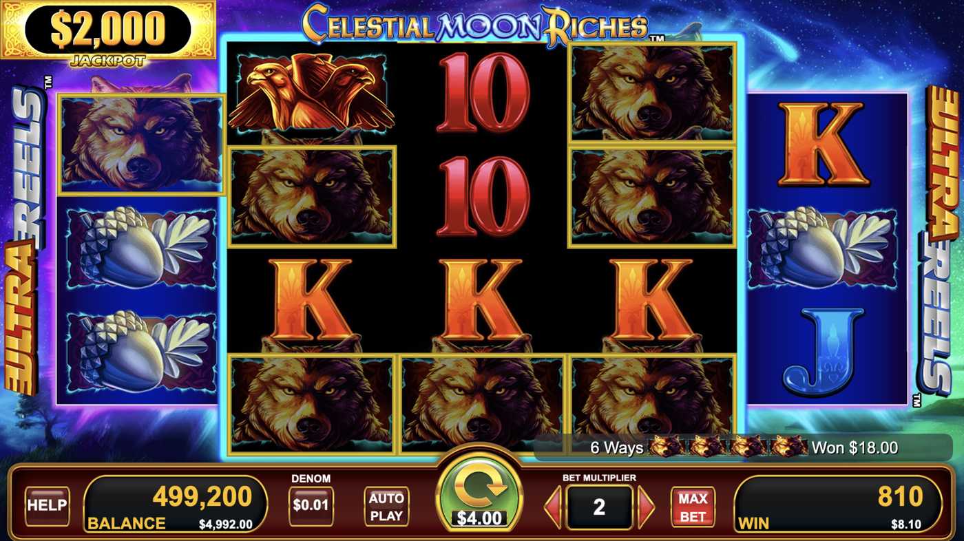 Celestial Moon Riches: image of winning