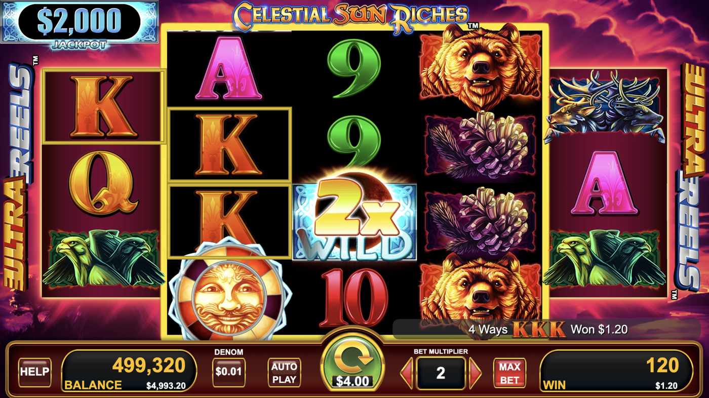 Celestial Sun Riches: image of winning
