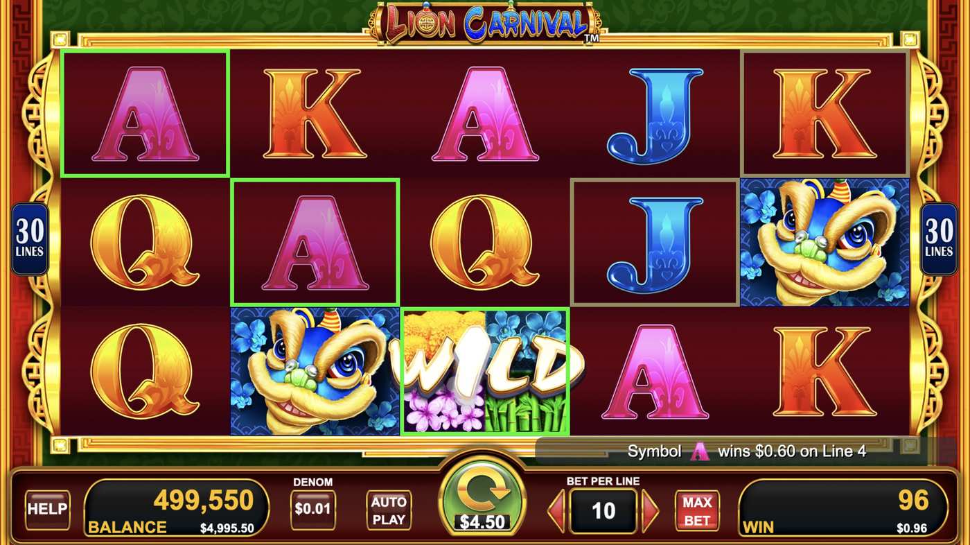 Lion Carnival: image of winning
