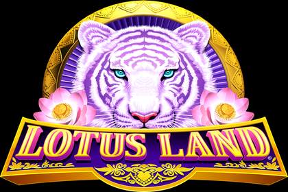 Lotus Land Online Slot Logo