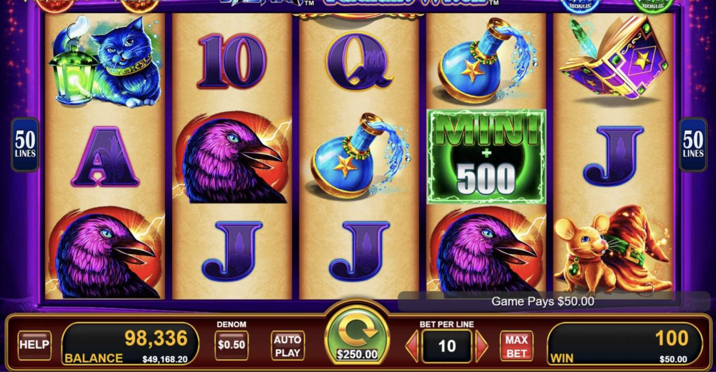 Money Galaxy Radiant Witch: image of main menu