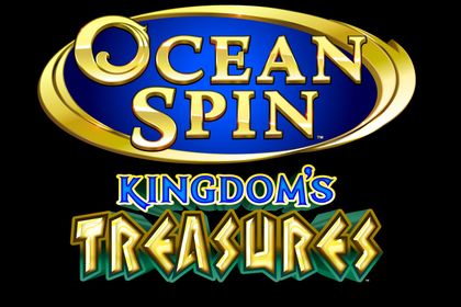 Ocean Spin Kingdom's Treasures Online Slot Logo