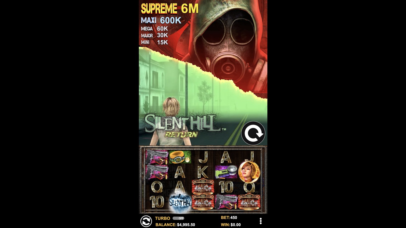Silent Hill Return: image of main menu