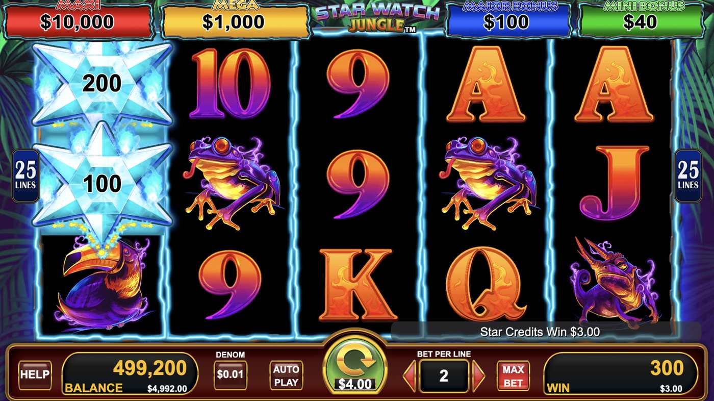 Star Watch Jungle: image of winning