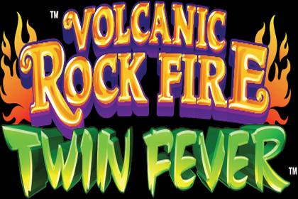 Volcanic Rock Fire Twin Fever Online Slot Logo
