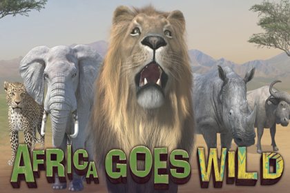 Africa Goes Wild Online Slot Logo