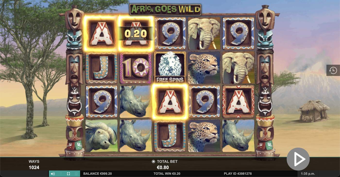 Africa Goes Wild: image of winning