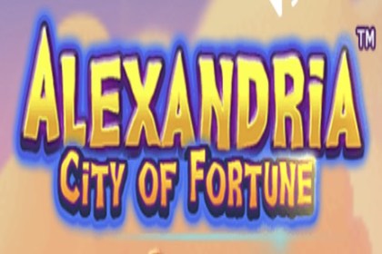 Alexandria City Of Fortune Online Slot Logo