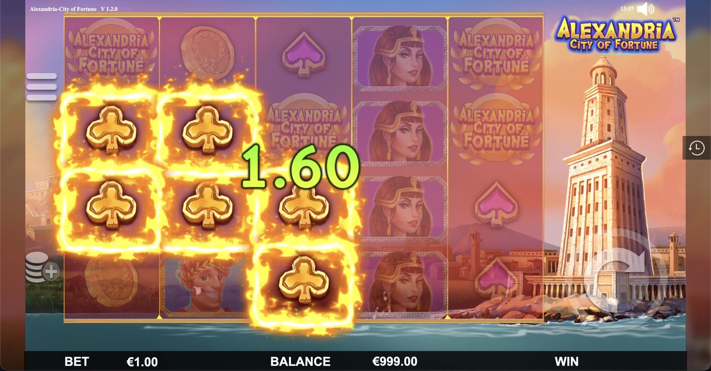 Alexandria City Of Fortune: image of winning