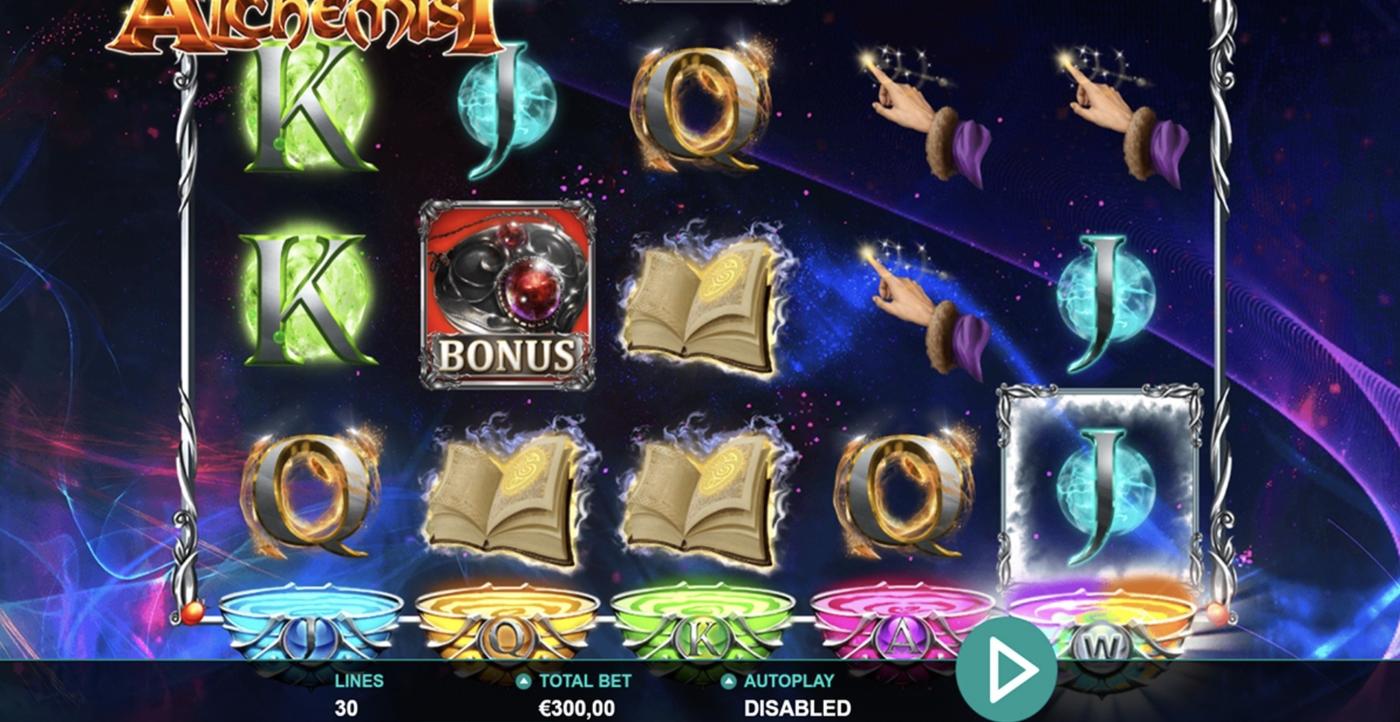 Amazing Alchemist: image of main menu