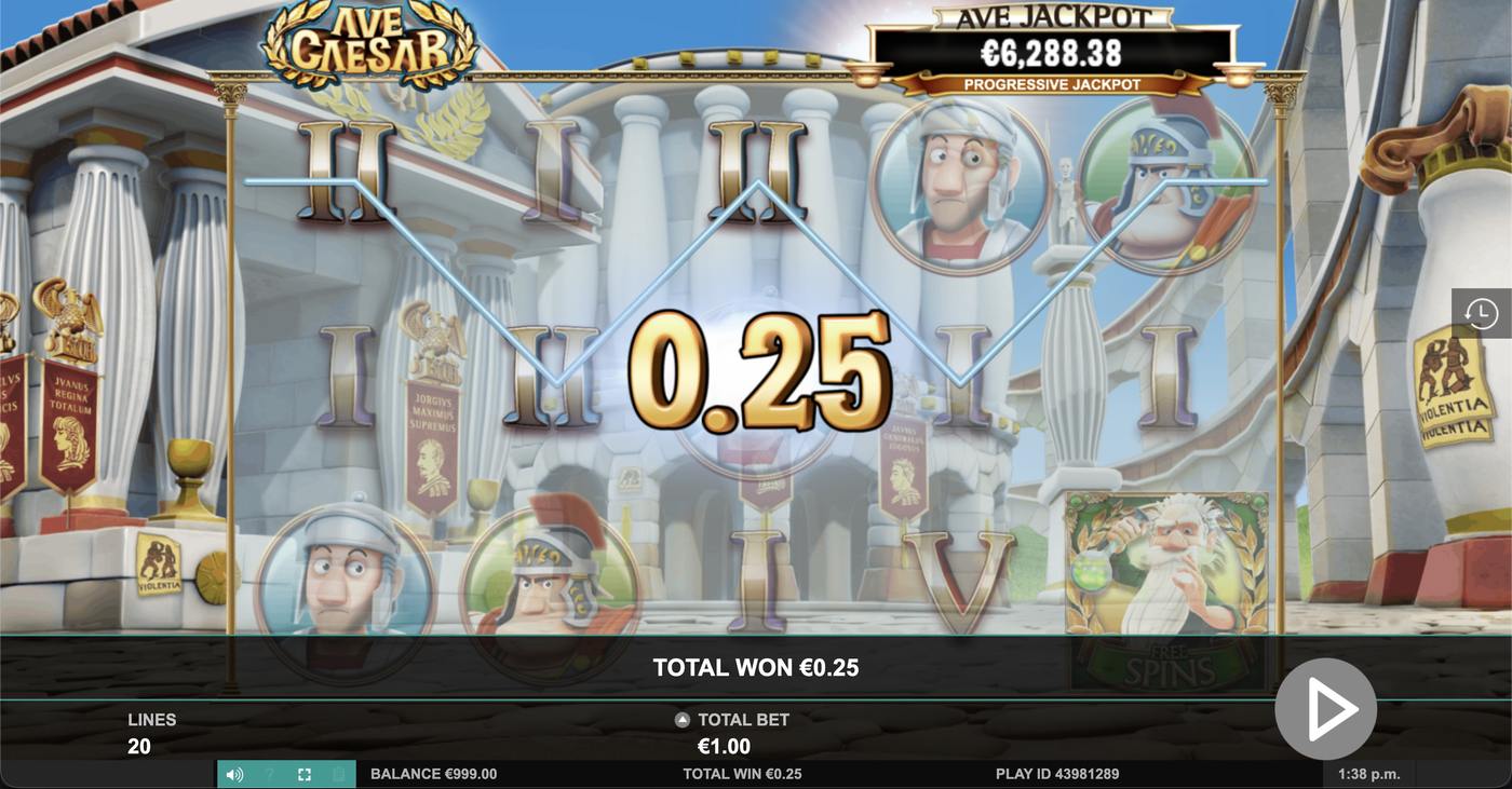 Ave Caesar: image of winning