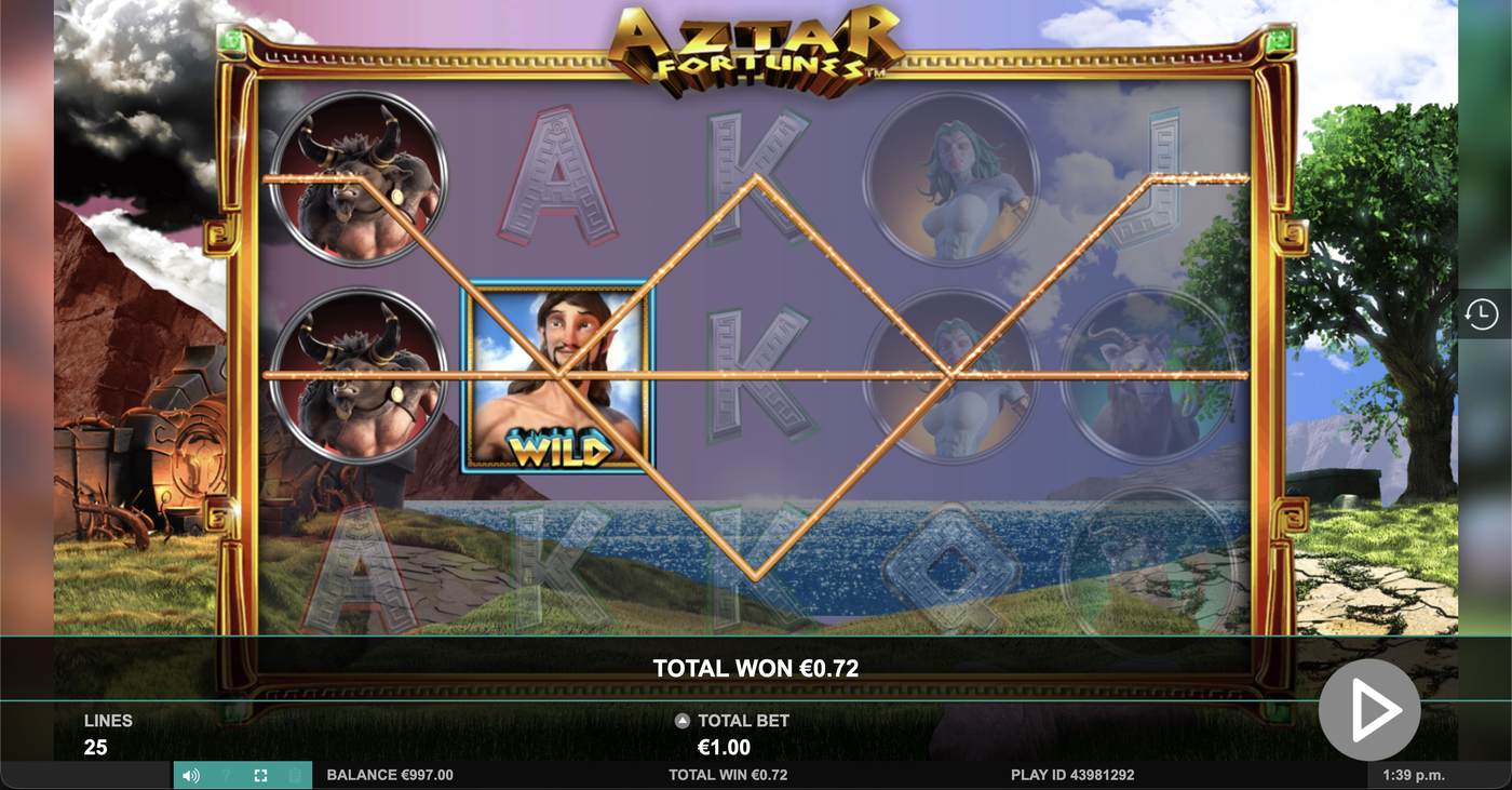 Aztar Fortunes: image of winning