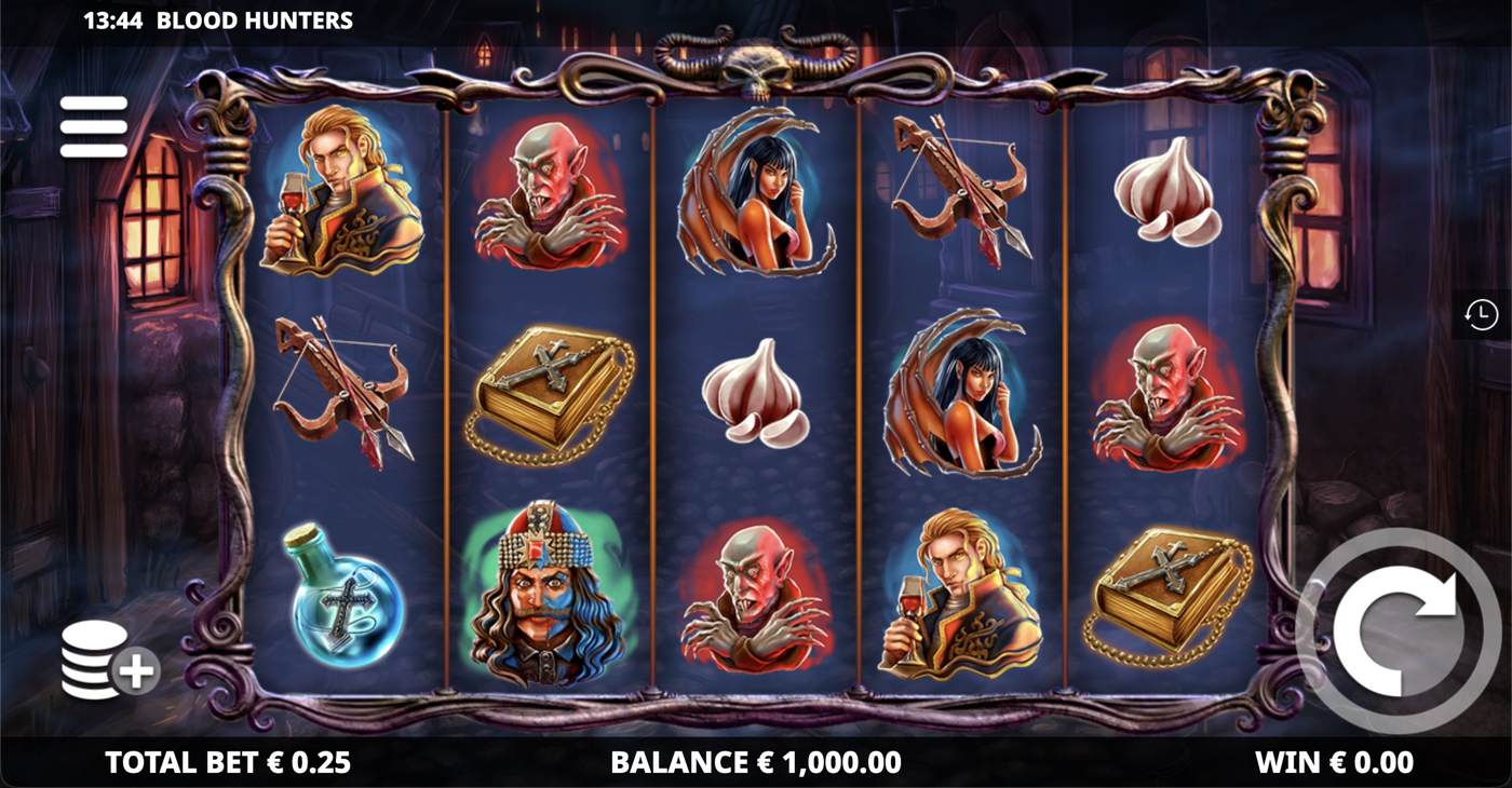 Blood Hunters: image of main menu