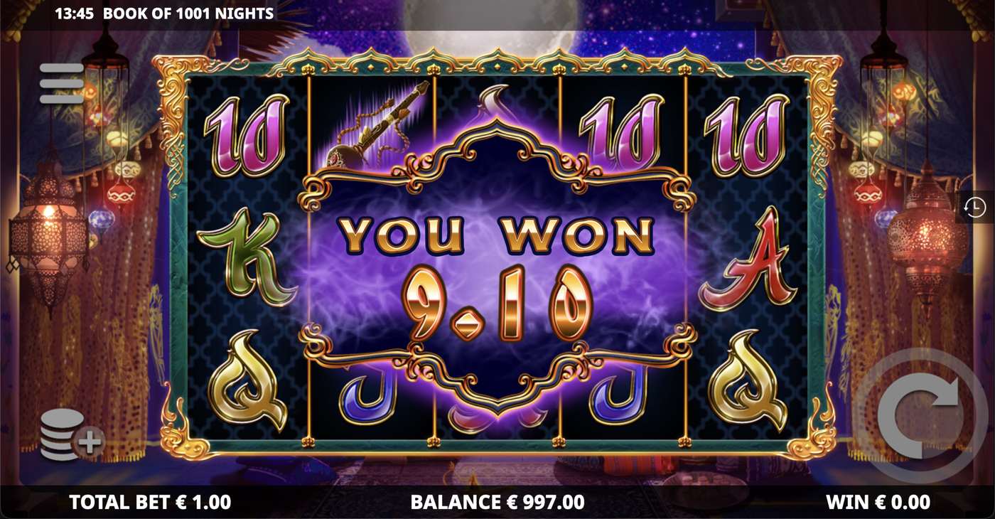 Book of 1001 Nights: image of winning