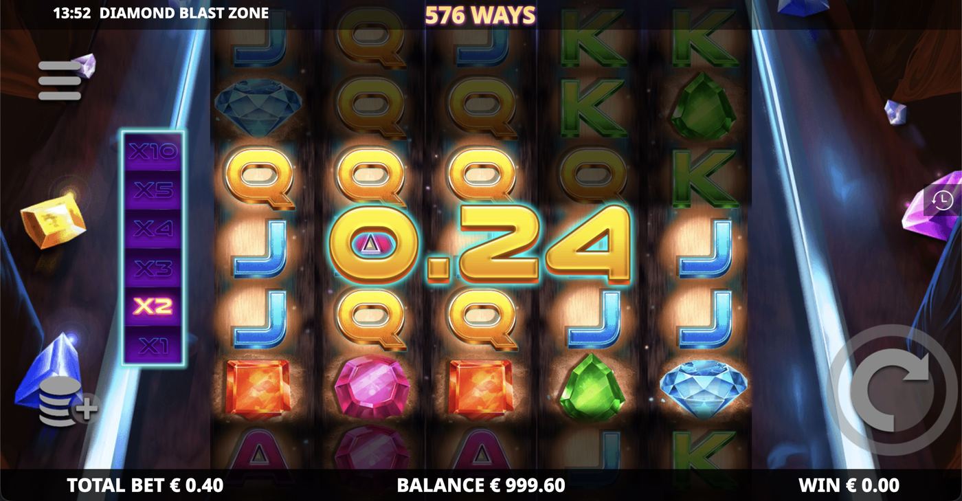 Diamond Blast Zone: image of winning