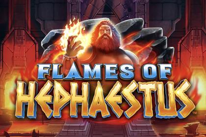 Flames of Hephaestus Online Slot Logo