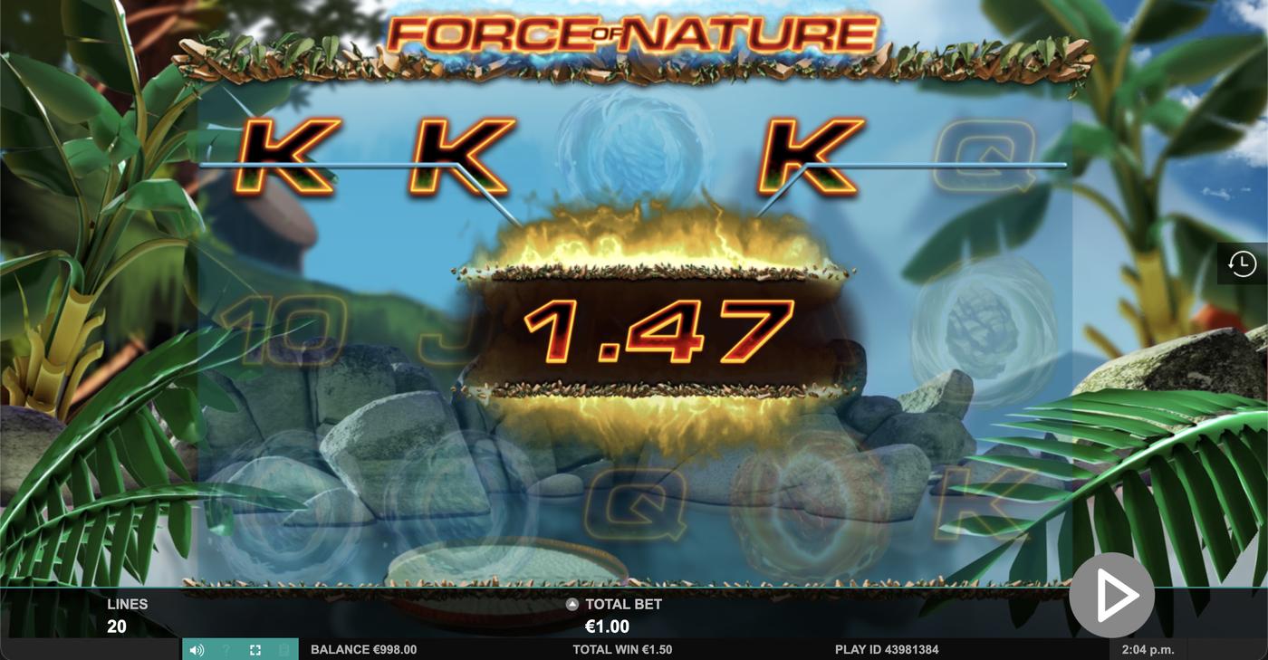 Force of Nature: image of winning