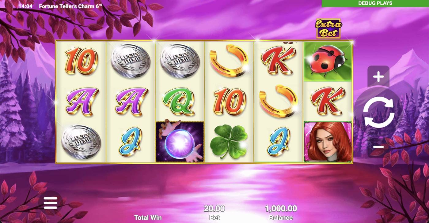 Fortune Teller's Charm 6: image of main menu