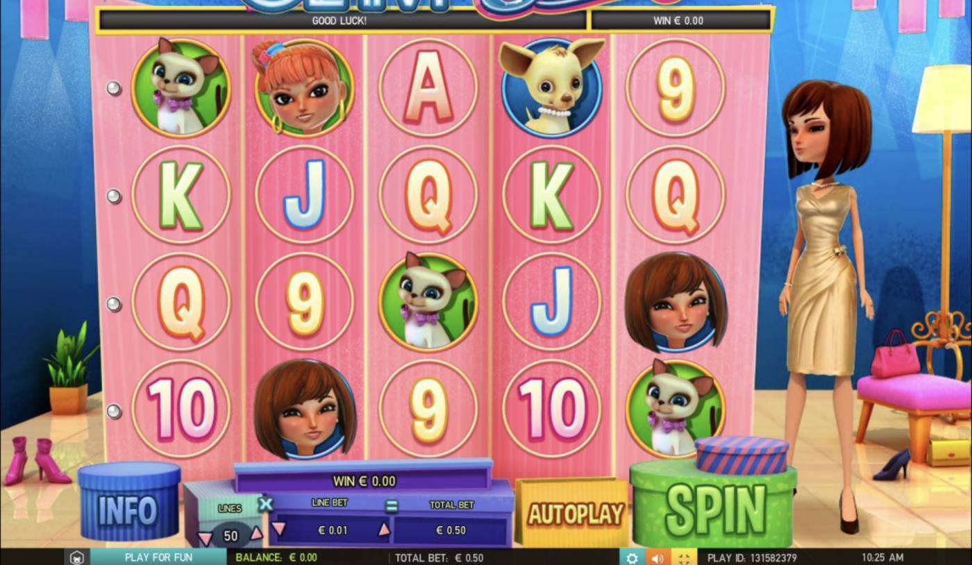 Glam or Sham: image of main menu