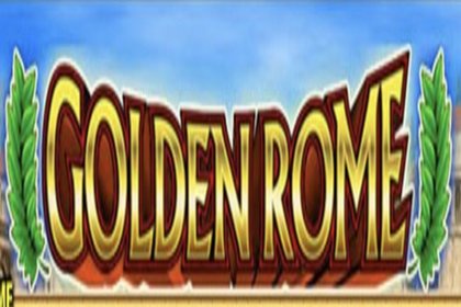 Golden Rome Online Slot Logo