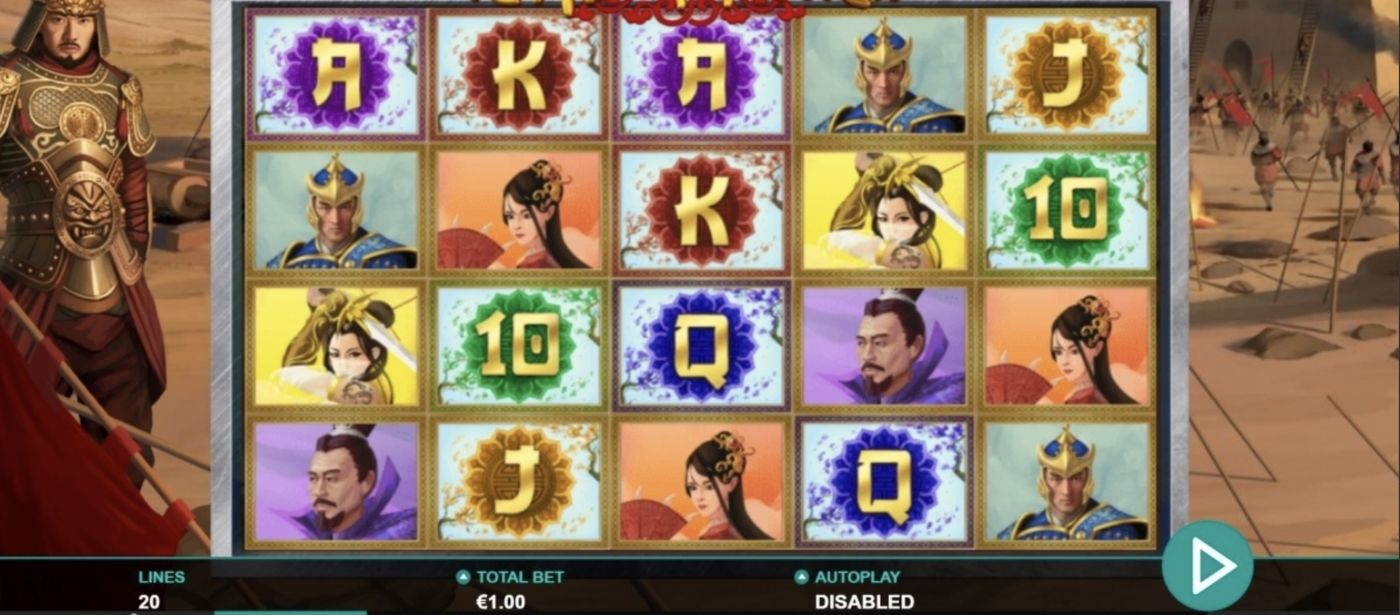 Kingdom of Cards: image of main menu